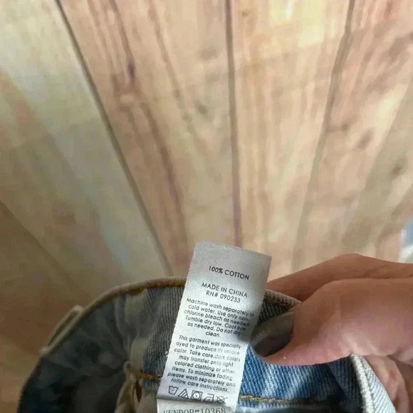 *Pacsun Denim Icon High Rise Shorts Size 25 - Picture 6 of 7